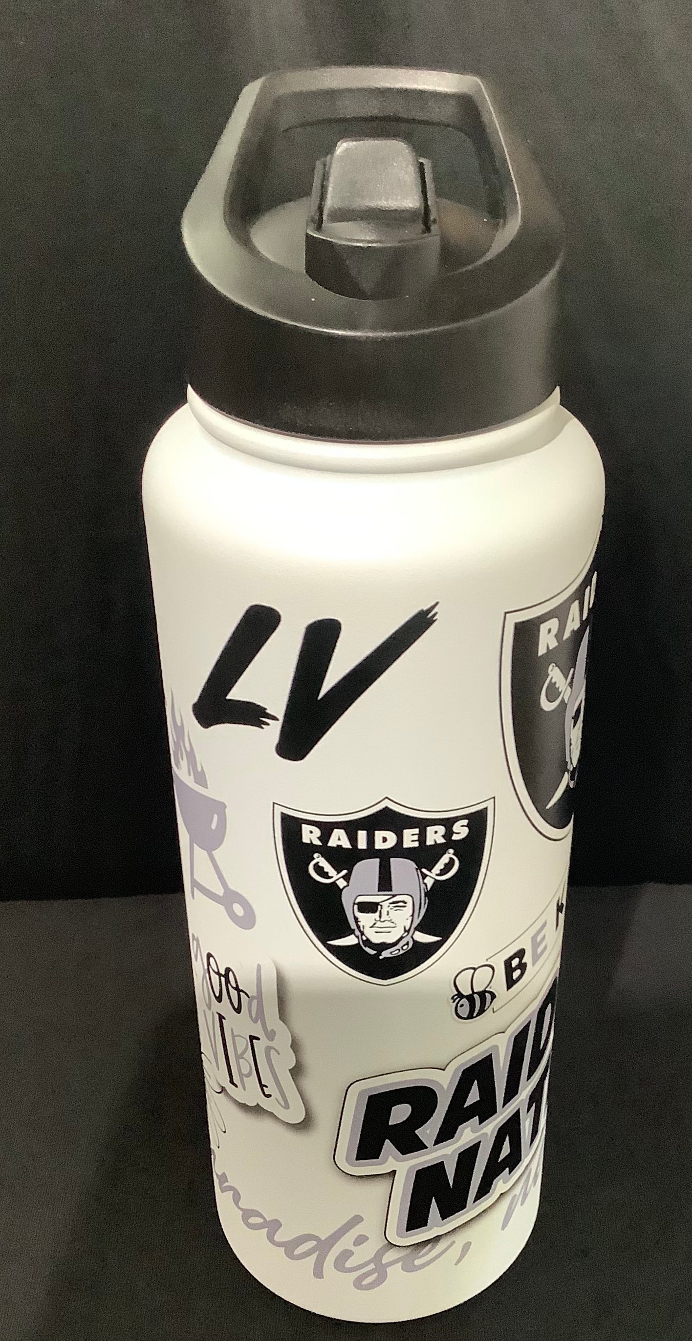 NFL Double wall, vacuum insulated, stainless steel Raiders tumbler