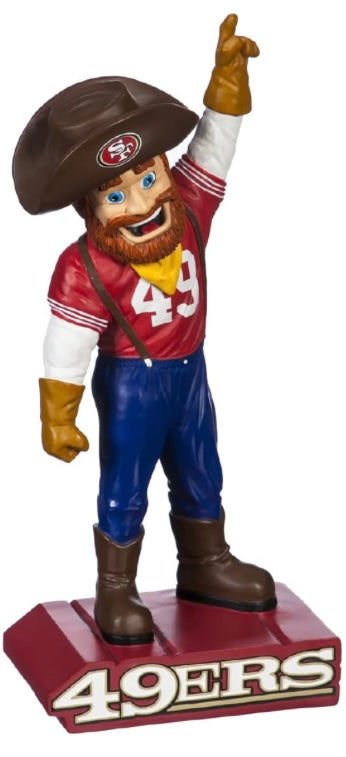 Team Sports America NFL San Francisco 49ers Fun Colorful Mascot Statue