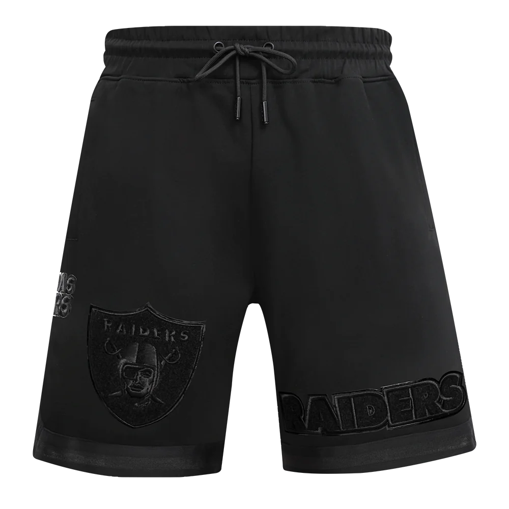 NFL LAS VEGAS RAIDERS TRIPLE BLACK MEN´S SHORT
