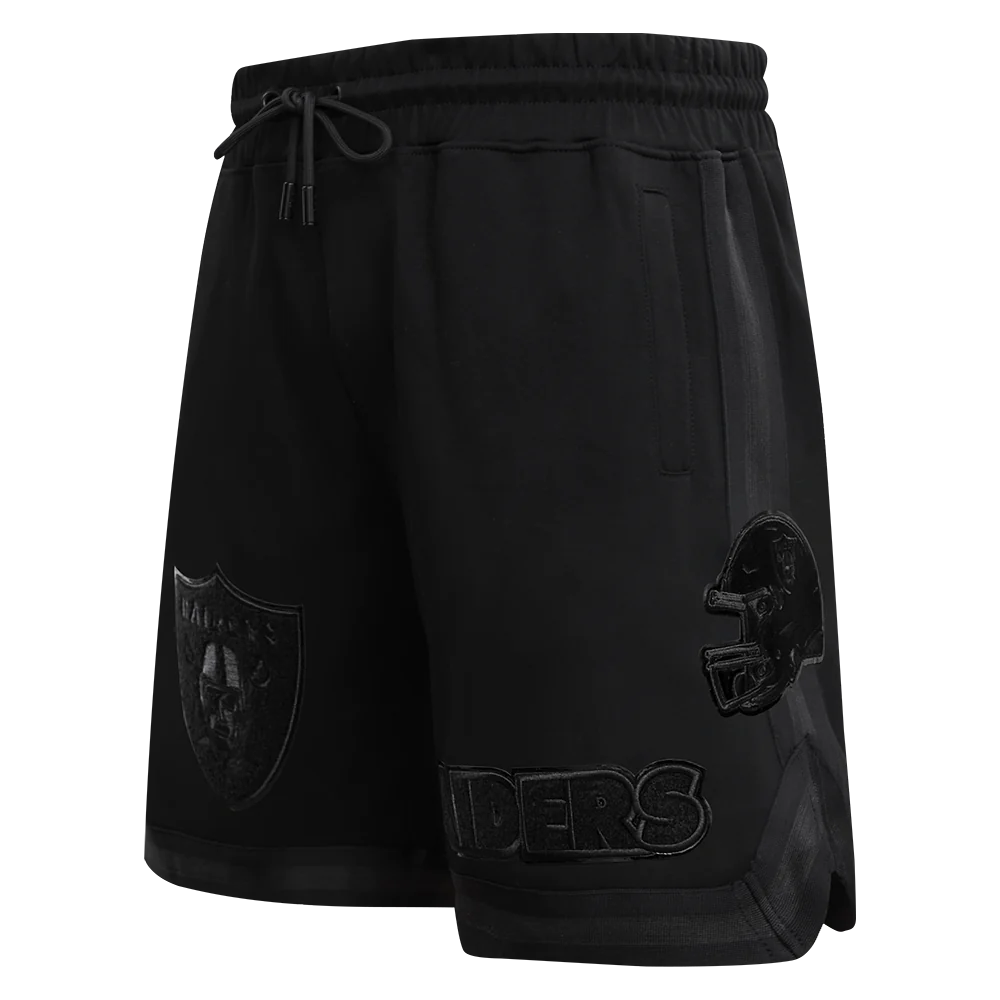 NFL LAS VEGAS RAIDERS TRIPLE BLACK MEN´S SHORT