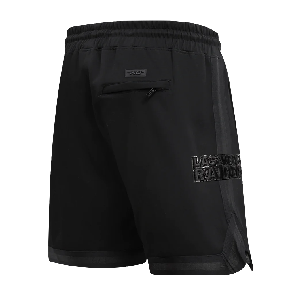 NFL LAS VEGAS RAIDERS TRIPLE BLACK MEN´S SHORT