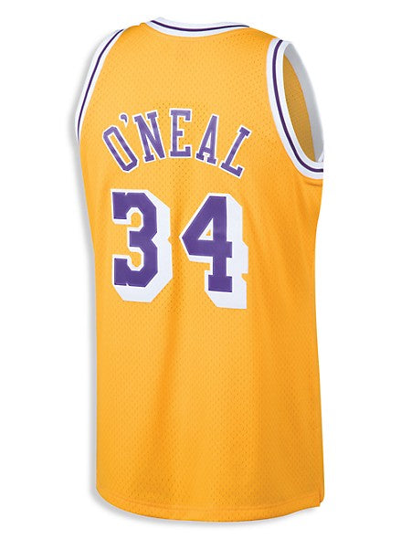 Men's Los Angeles Lakers Shaquille O'Neal Mitchell & Ness Large