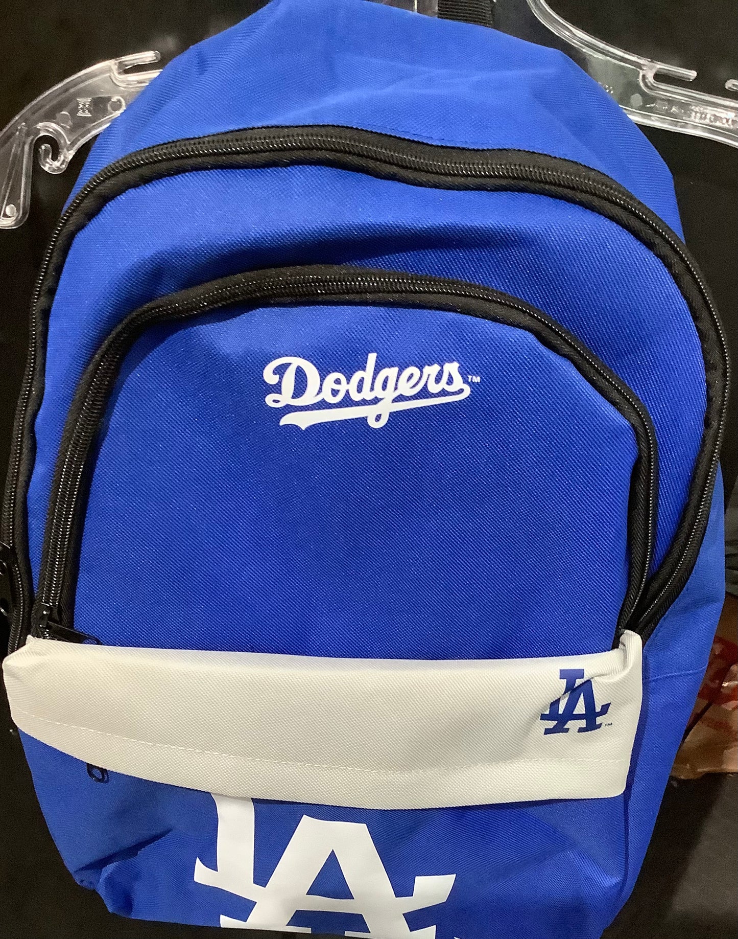 Dodgers blue backpack