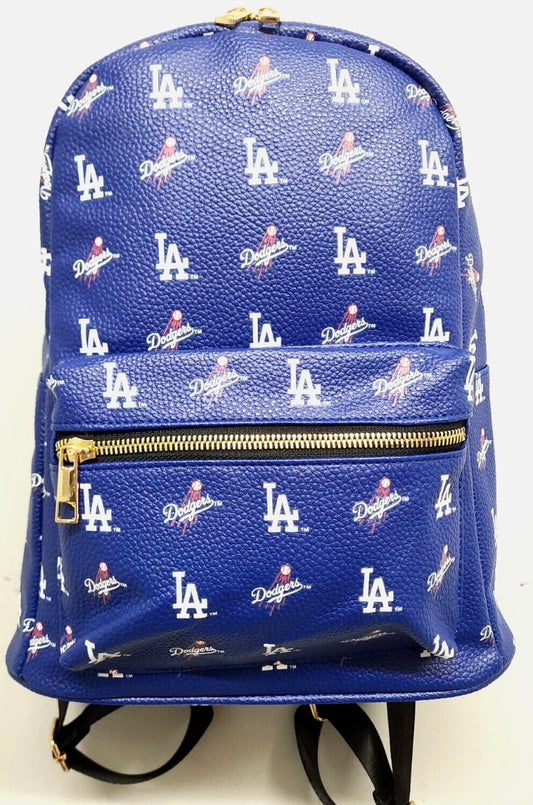 MLB Los Angeles Dodgers Patterned Premium Print Backpack