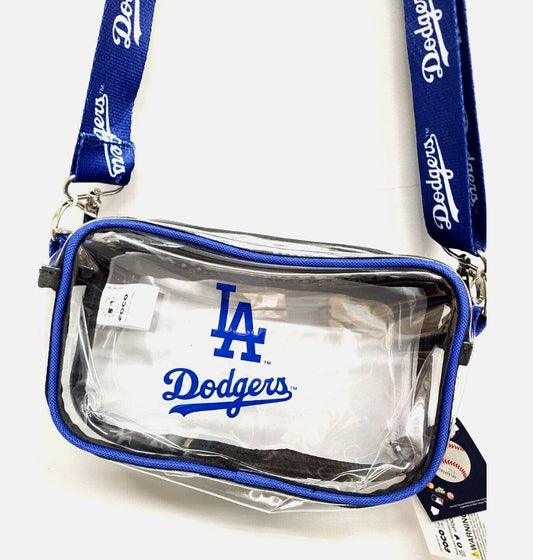 MLB Los Angeles Dodgers Clear Camera Bag