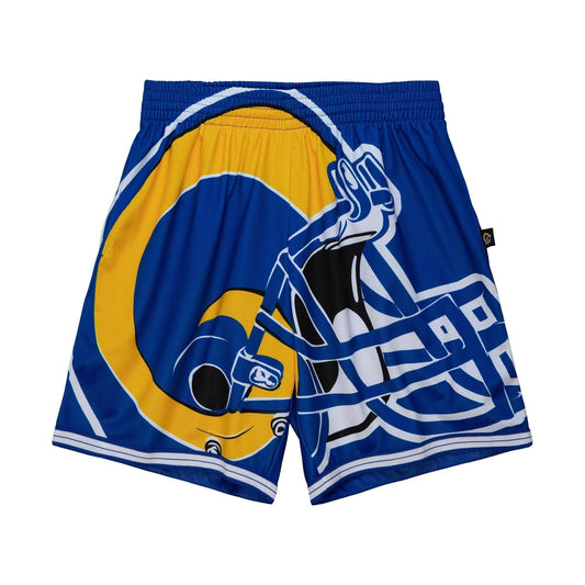 Men's Mitchell & Ness Shorts Mitchell & Ness Los Angeles Rams Big Face Shorts