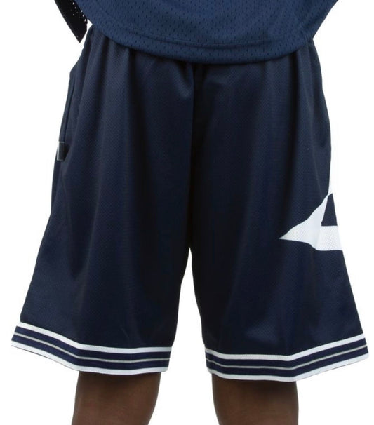 Men's Mitchell & Ness Navy NFL Dallas Cowboys Big Face Shorts -